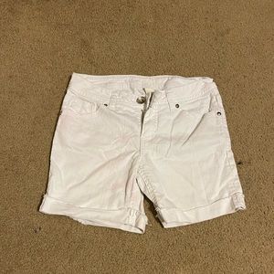 Justice White Jean Shorts